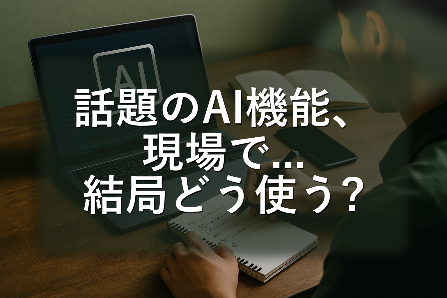 “話題のAI機能、現場で本当に効く？”2時間で合否を出す評価プロトコルとチェックリスト（個人・小チーム向け）