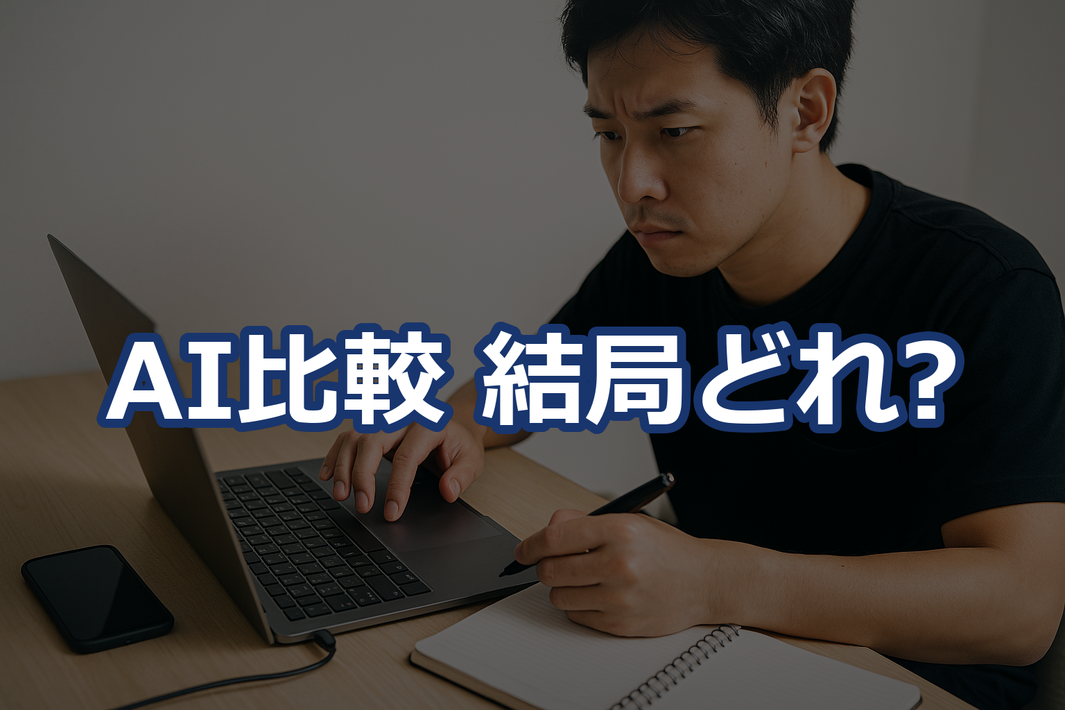 メール下書きのai比較表：主要3ツール