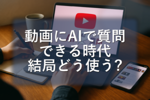 “動画にAIで質問できる時代”に備える：YouTube/TikTok/Instagramで効く台本・メタデータ・編集の実践設計ガイド